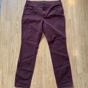 Ann Taylor Maroon Pants